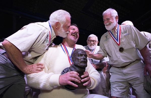 History made at Hemingway Look-Alike Contest - by Florida Keys & Key West